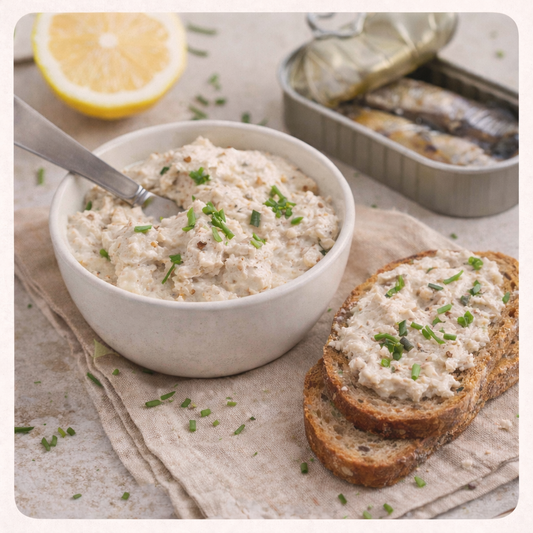 Rillettes de sardine au fromage frais